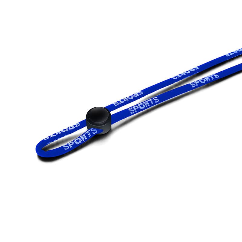 Accroche lunettes sport bleu