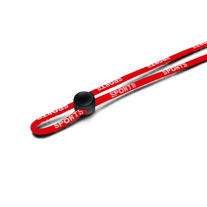 Accroche lunettes sport rouge