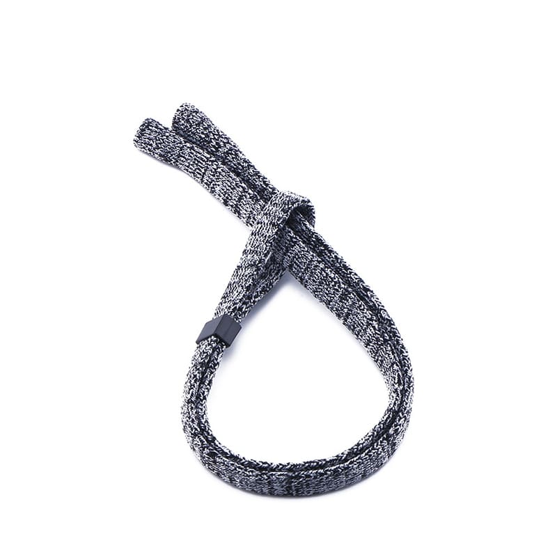 Attache cordon lunettes gris