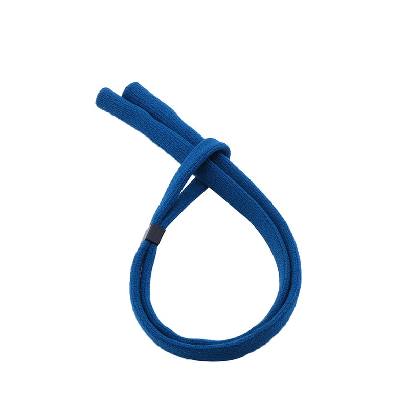 Attache cordon lunettes bleu