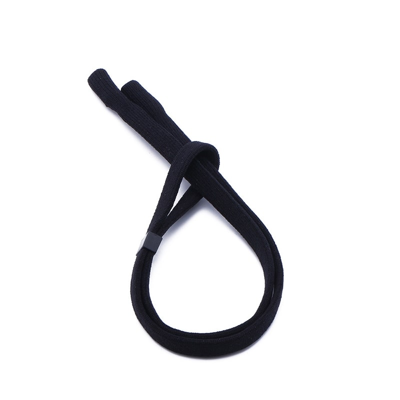 Attache cordon lunettes noir