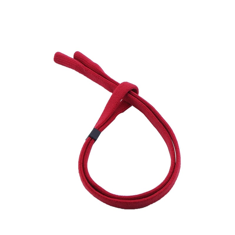 Attache cordon lunettes rouge