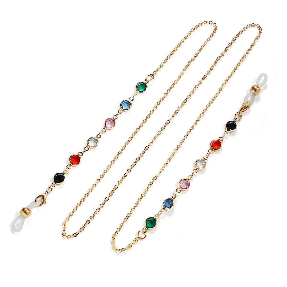 attache lunette pierre naturelle