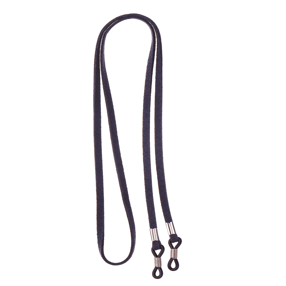 attache lunette homme bleu