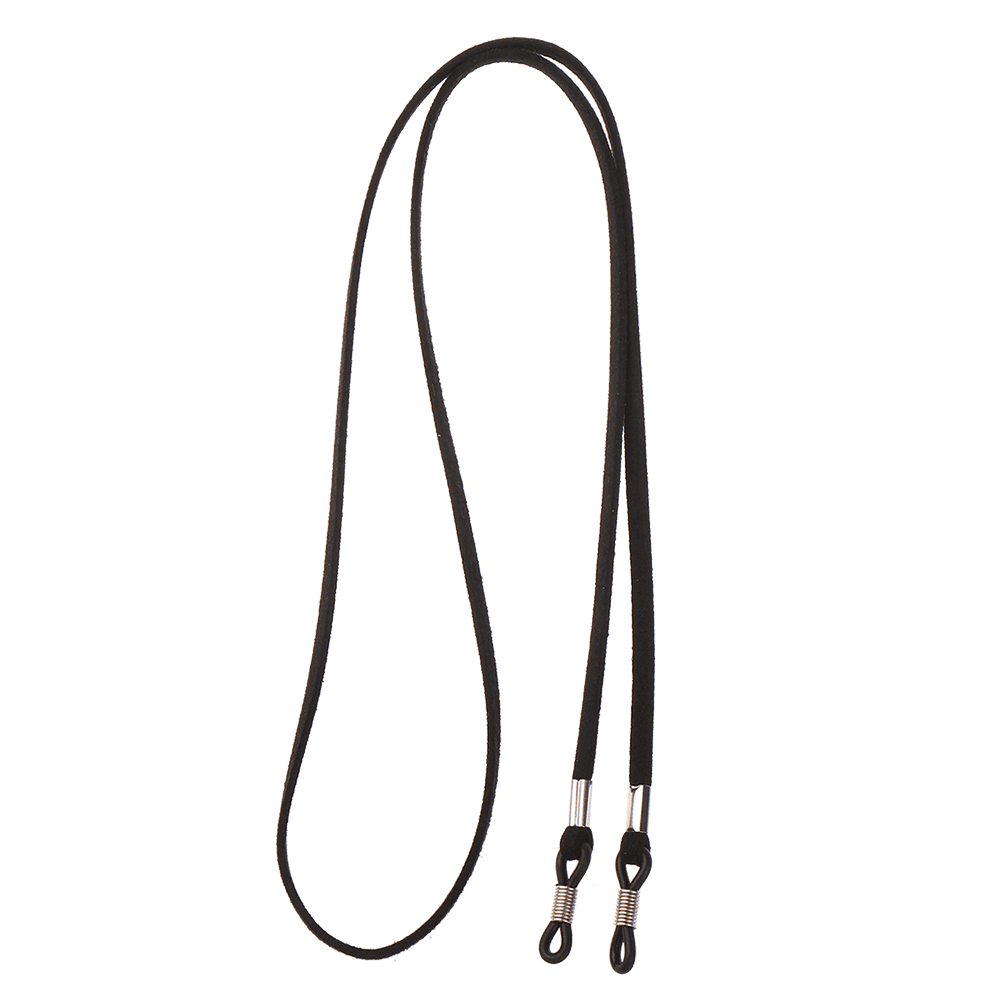 attache lunette homme noir