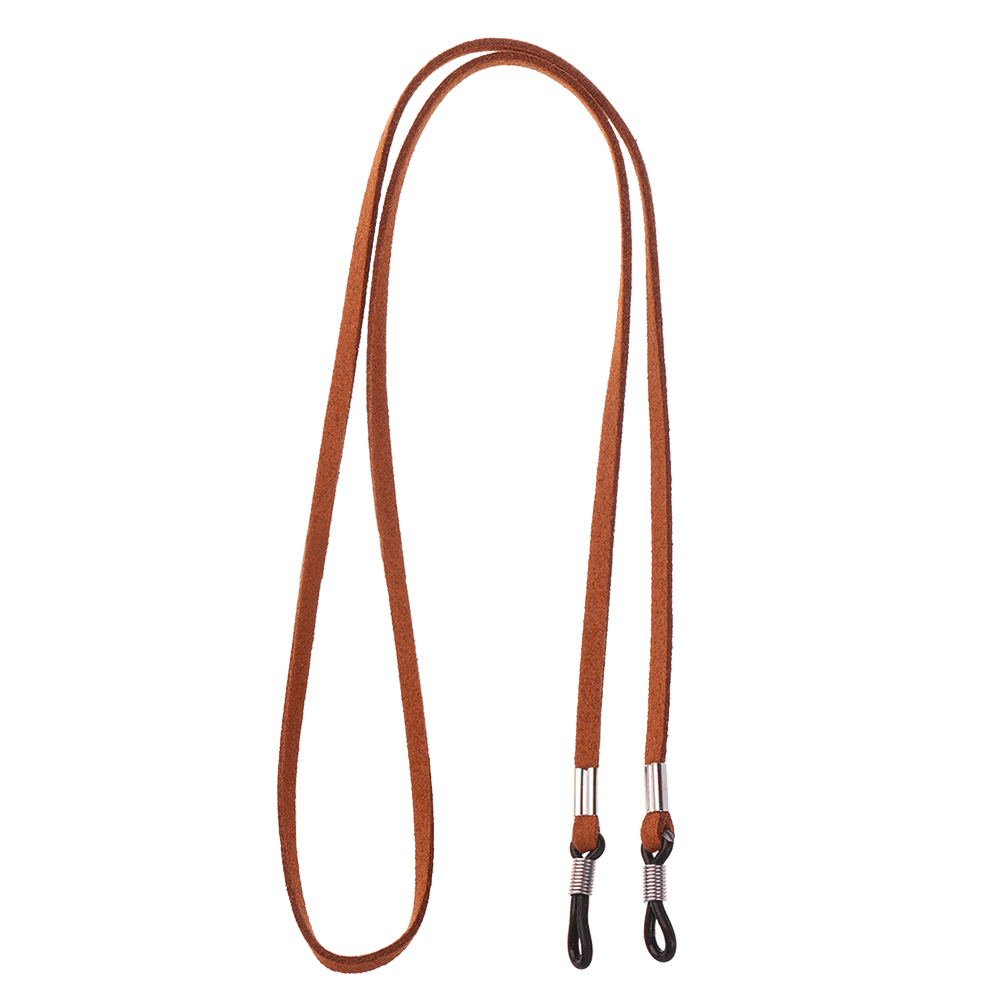 attache lunette homme simili cuir