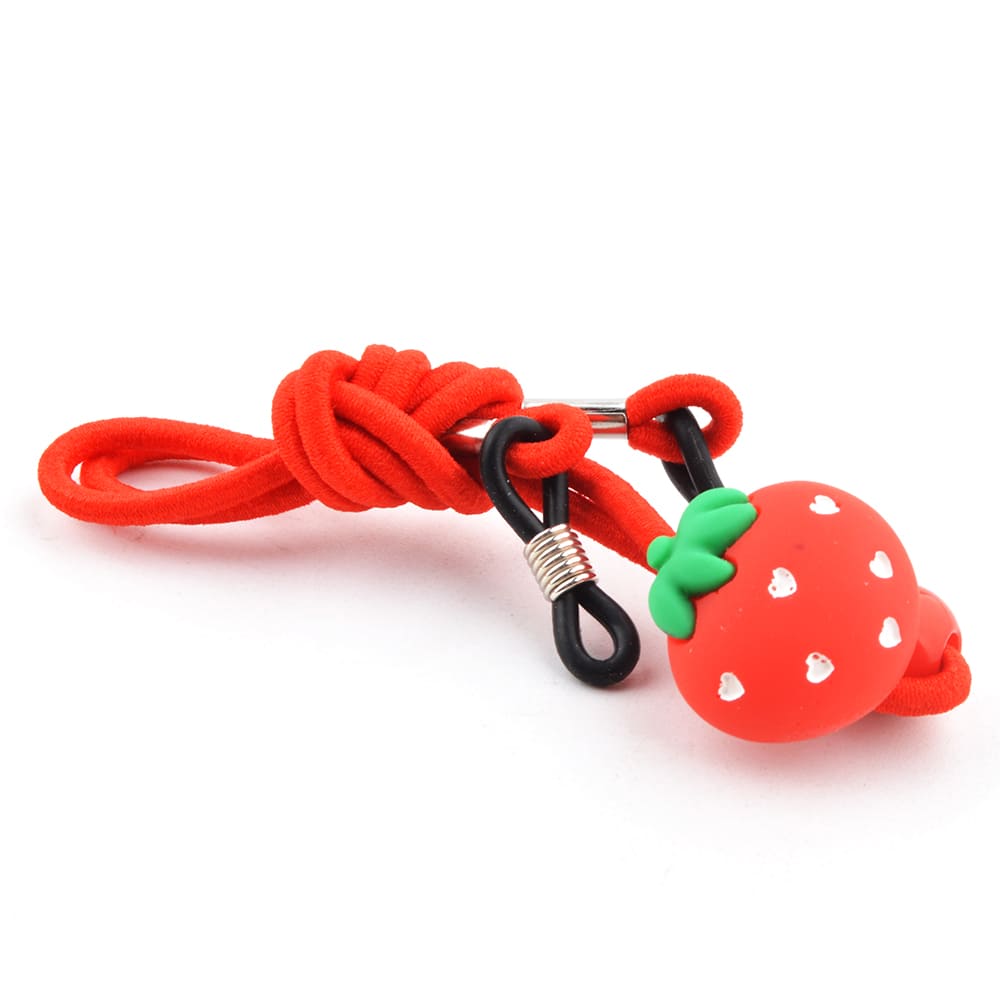 attache lunette soleil bébé rouge