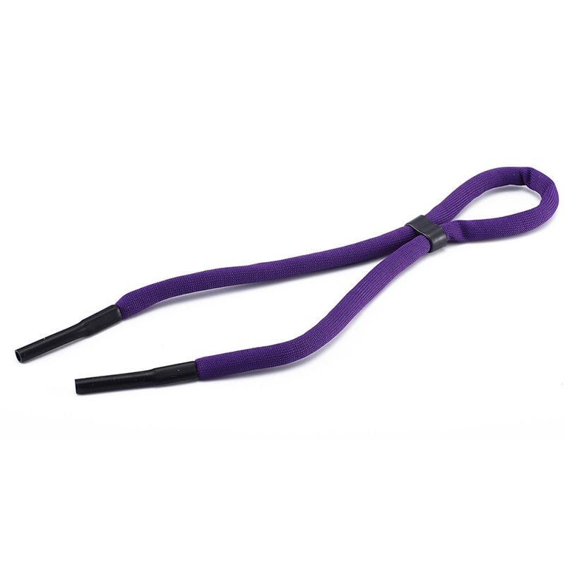 attache lunette sport flottant violet