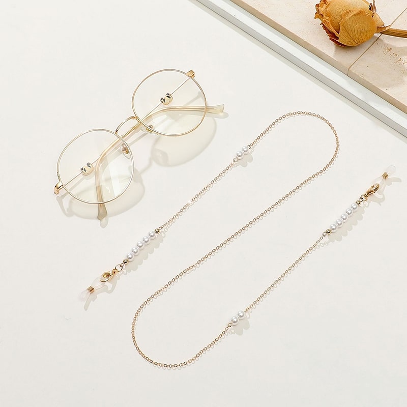 bijoux chaine pour lunettes
