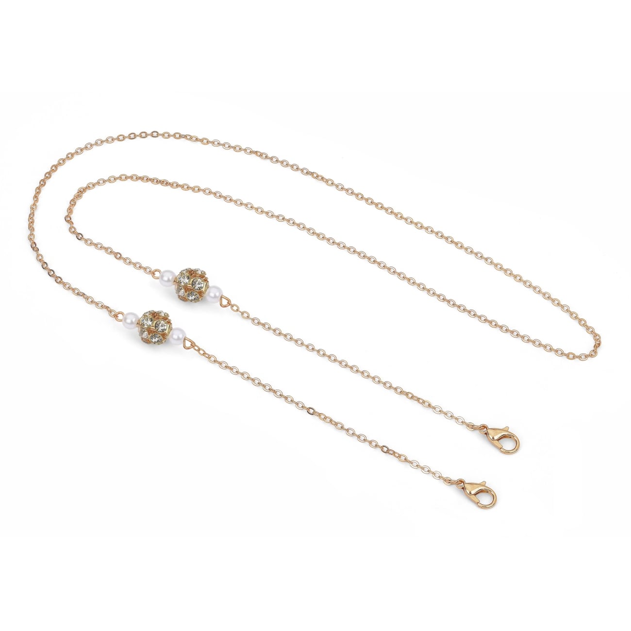 Chaine chic pour lunettes or