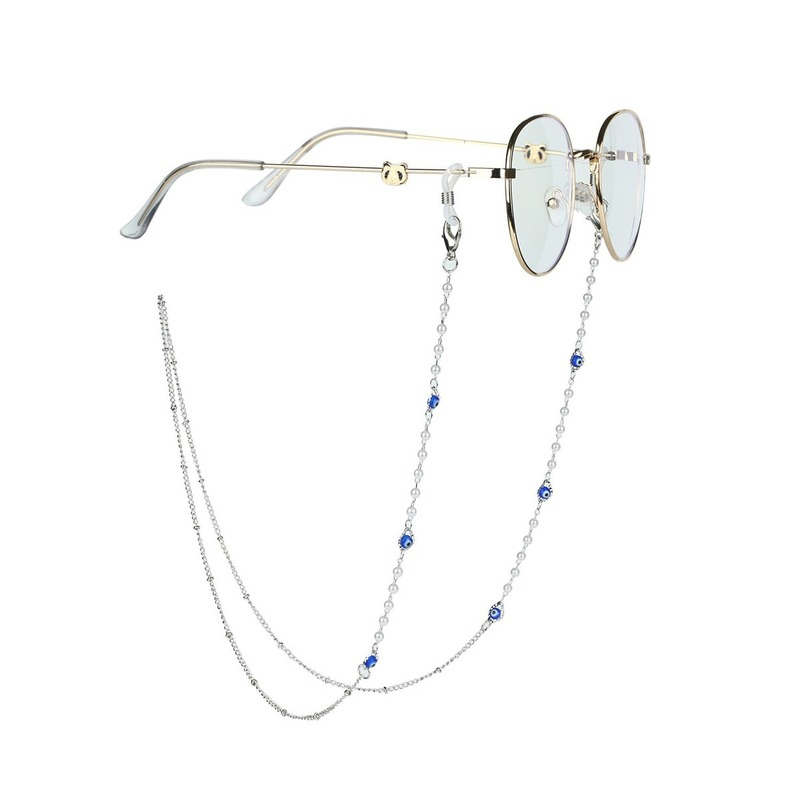 chaine argent pour lunette