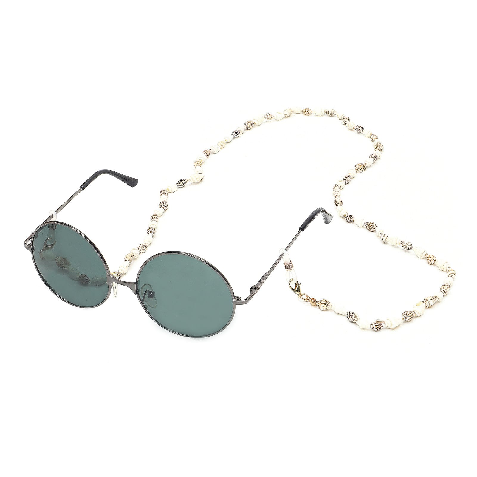chaine de lunette coquillage naturel