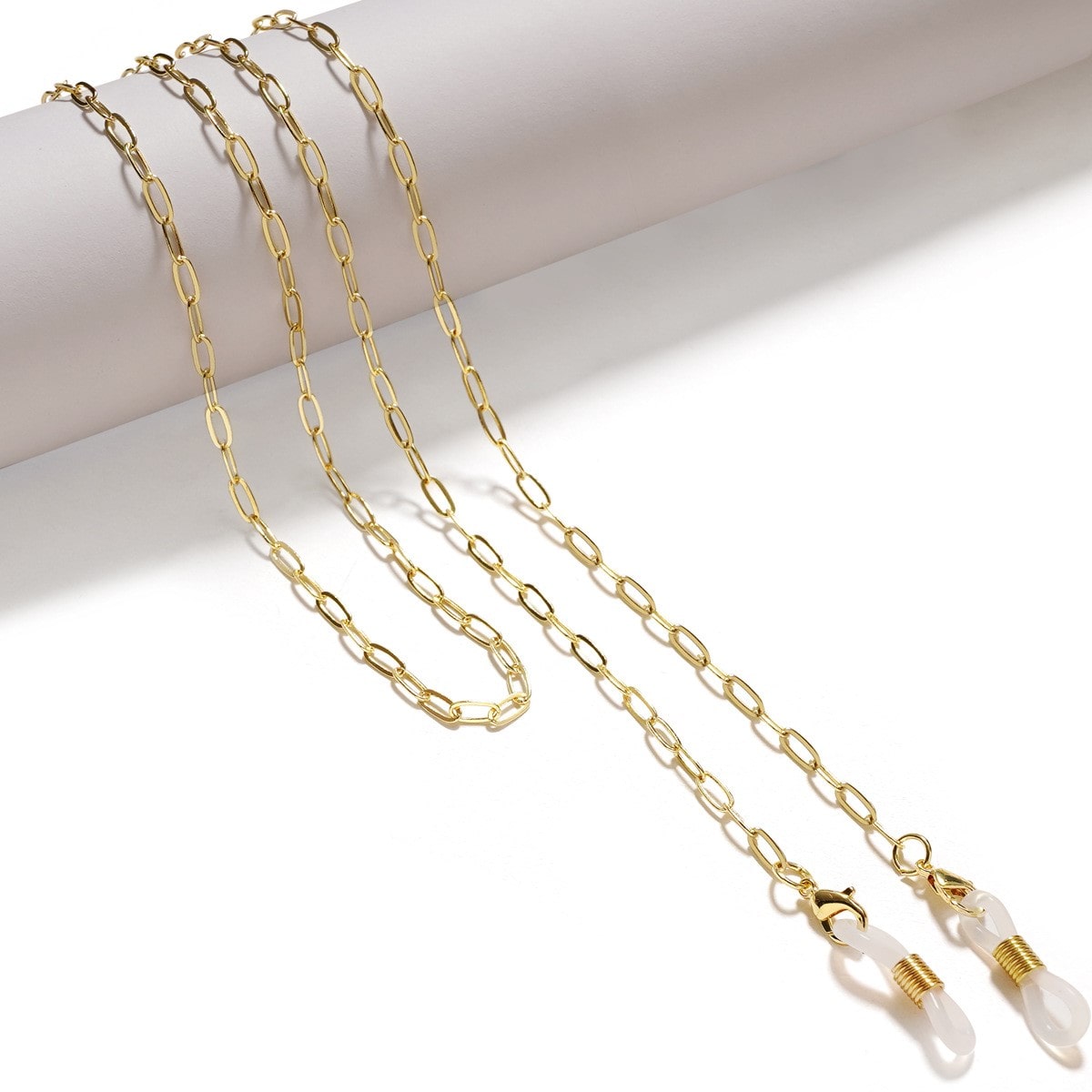 chaine de lunette doré