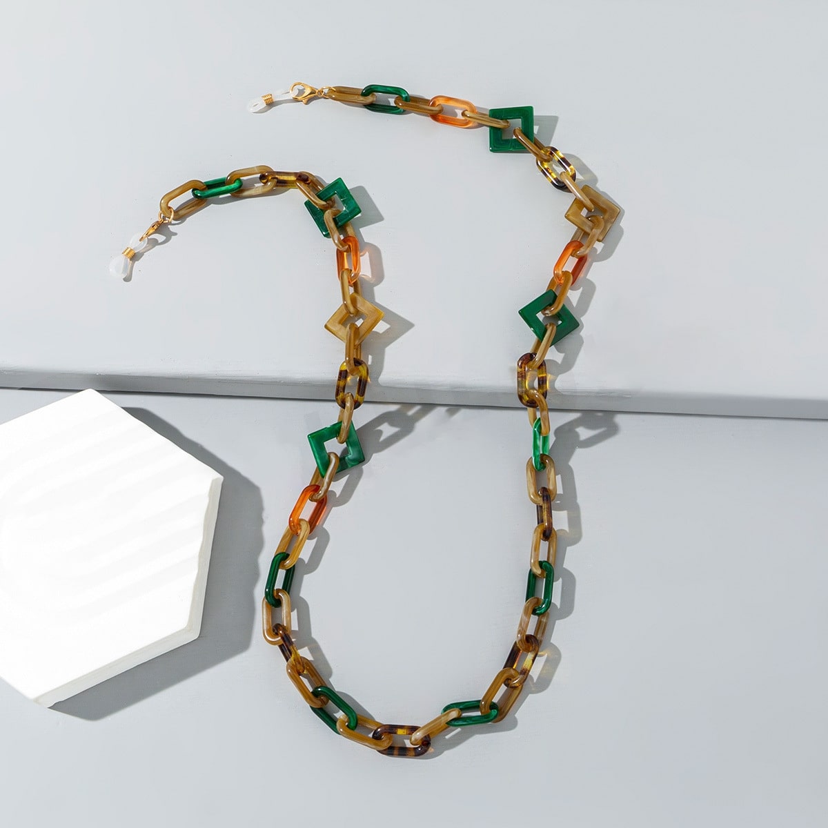 chaine lunettes pince originale