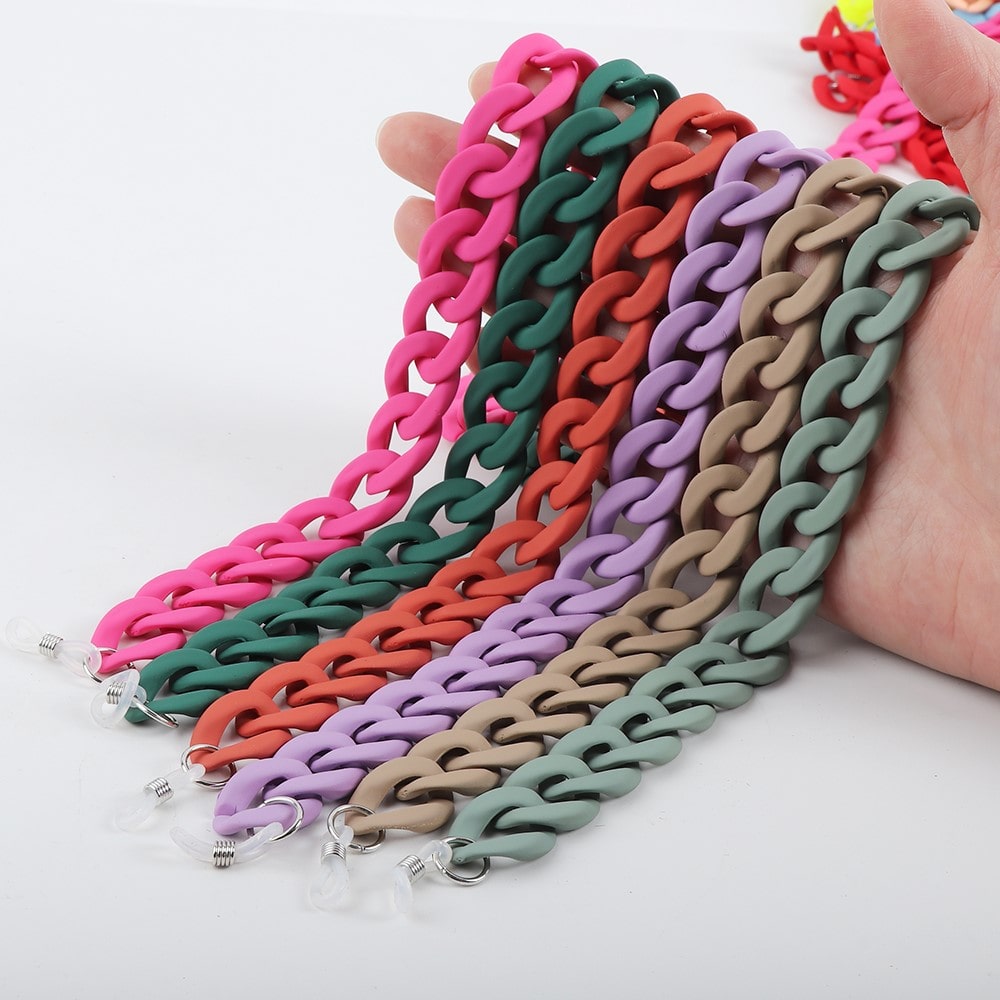 chaine gros maillon pour lunette