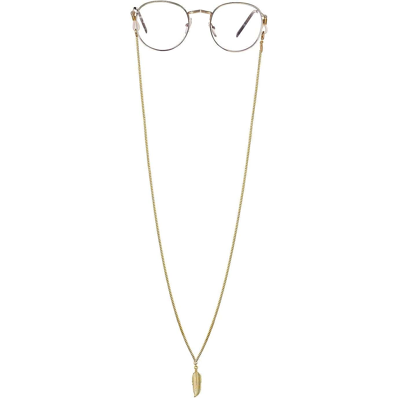 chaine de lunettes en acier inoxydable