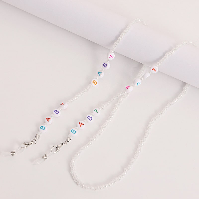 chaine lunette diy baby