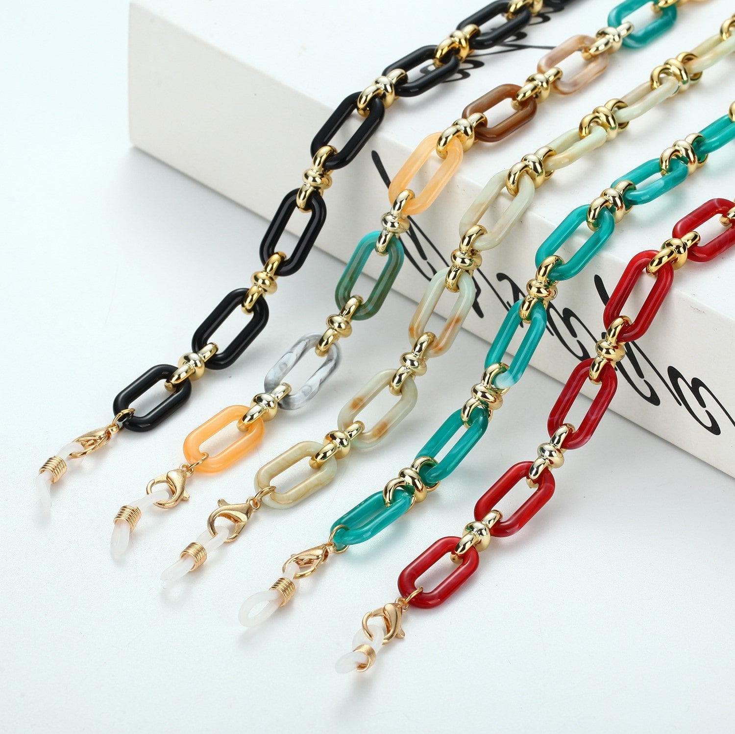 chaine lunette grosse maille