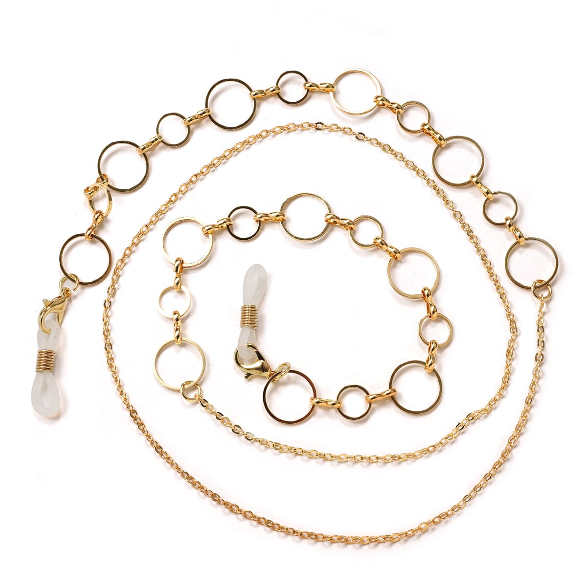 chaines lunettes or cercle