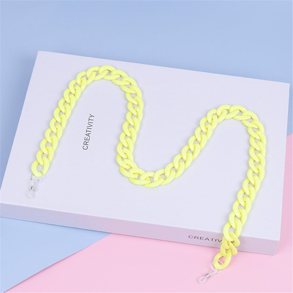 Chaine lunettes plastique