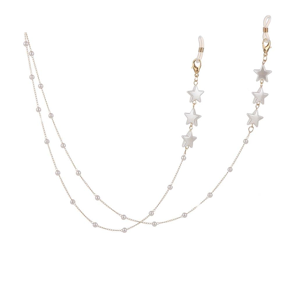 chaine porte lunette étoile