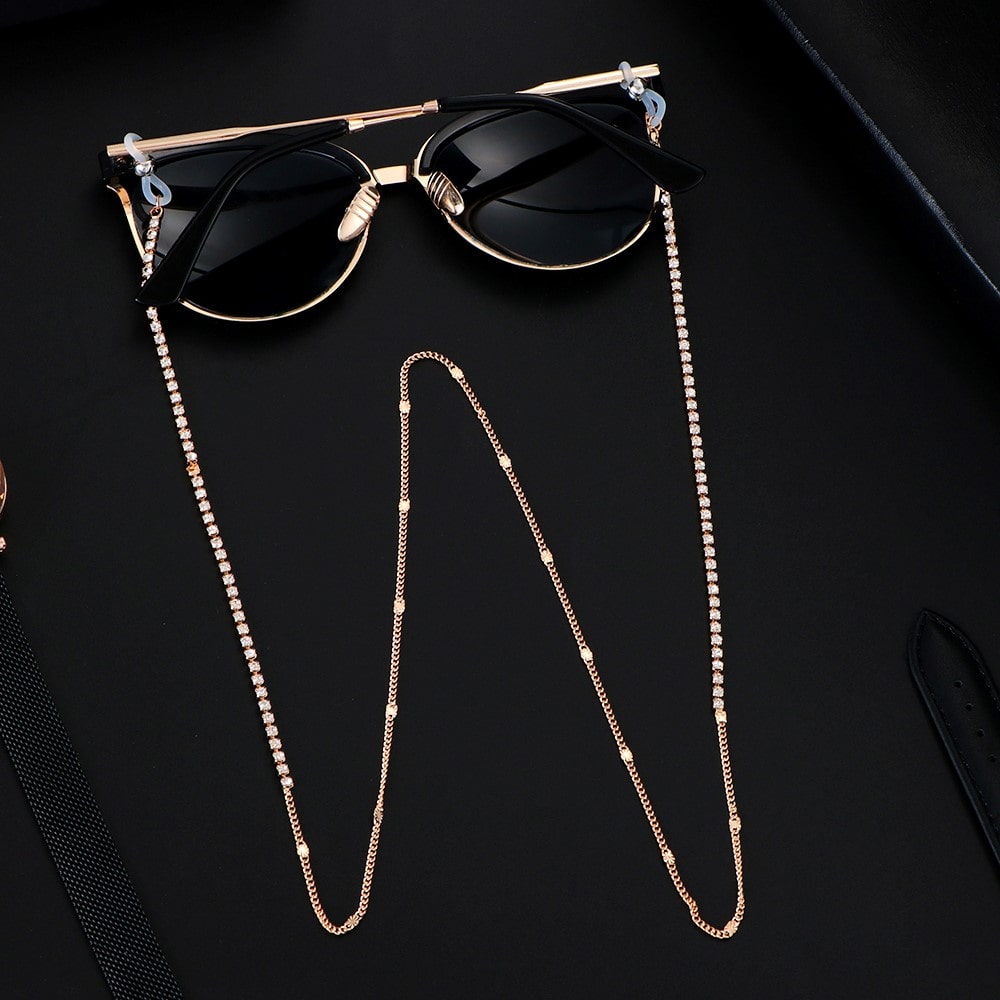 chaine en or pour lunette de soleil