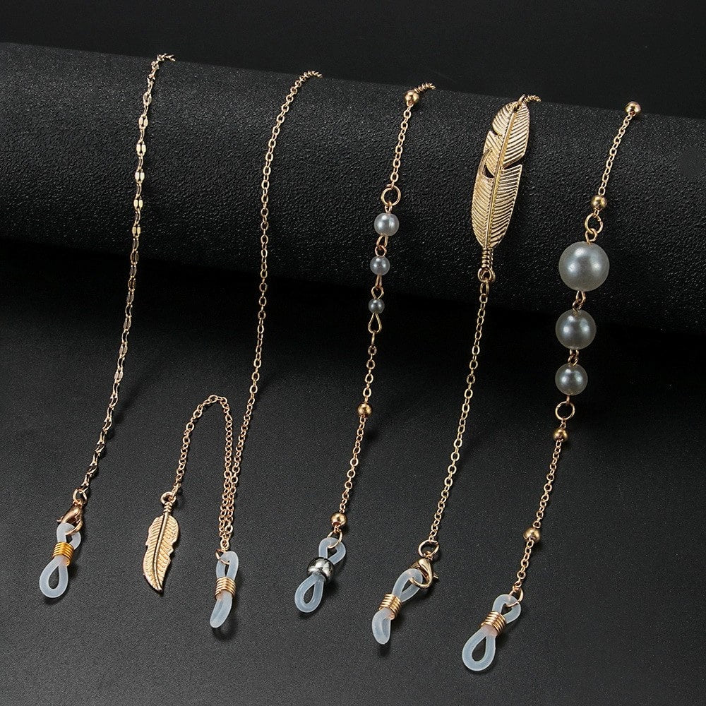 chaine pour lunettes femme