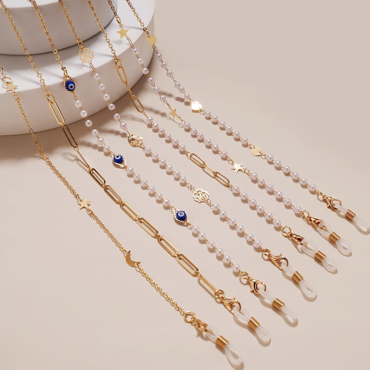 chainette pour lunettes