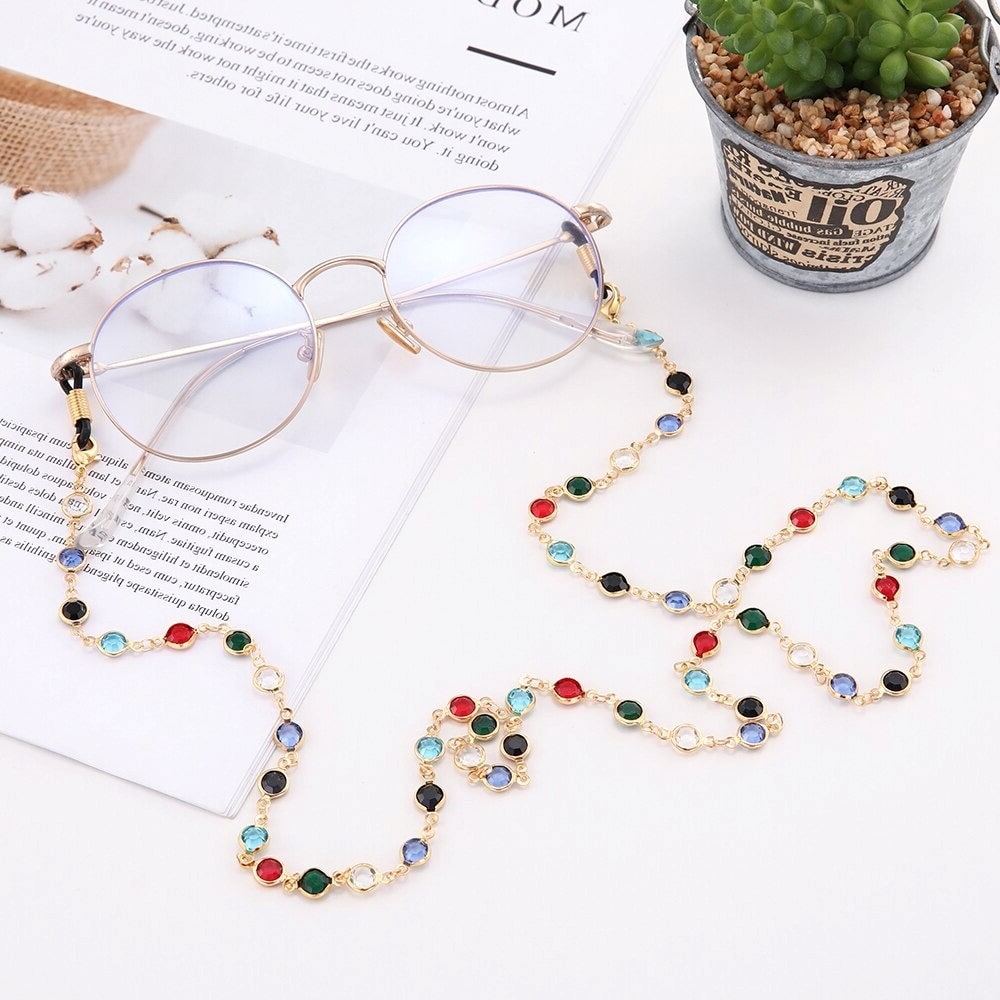 collier chaine lunettes