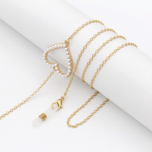 Collier porte lunettes bijou