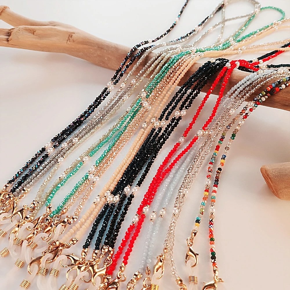 Collier Porte Lunettes Femme Chaine de Lunettes - Main Image