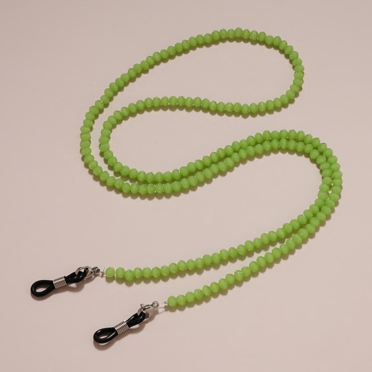 cordon chaine lunettes vert