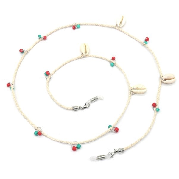 cordon coquillage lunette