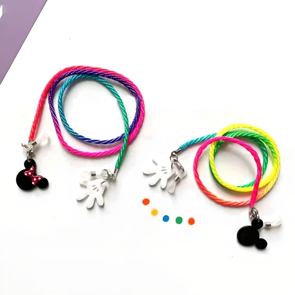 cordon lunette disney multicolore