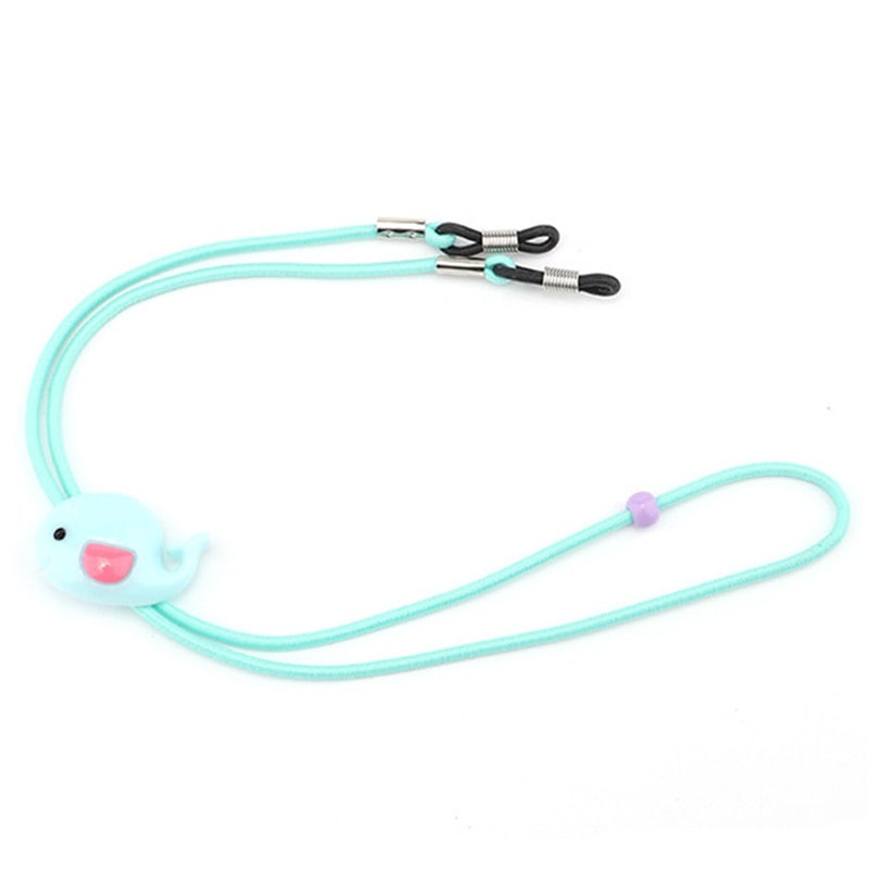 cordon lunette enfant bleu turquoise