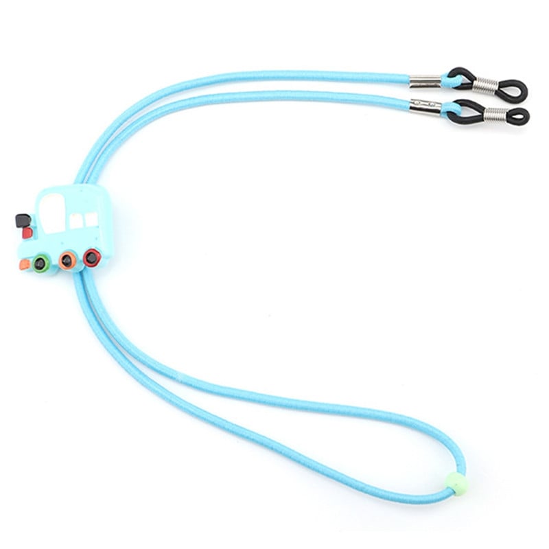 cordon lunette enfant bleu ciel