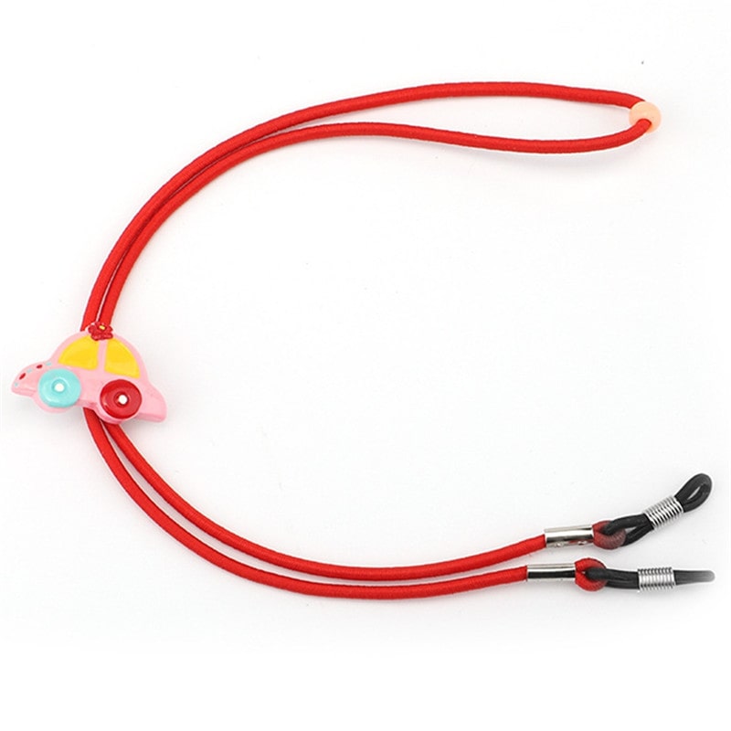 cordon lunette enfant rouge