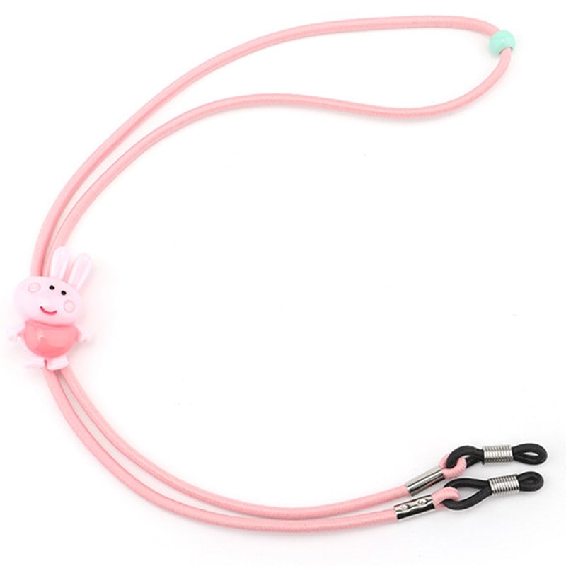 cordon lunette fille rose