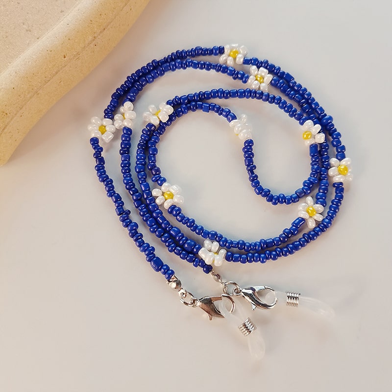 cordon de lunettes perle