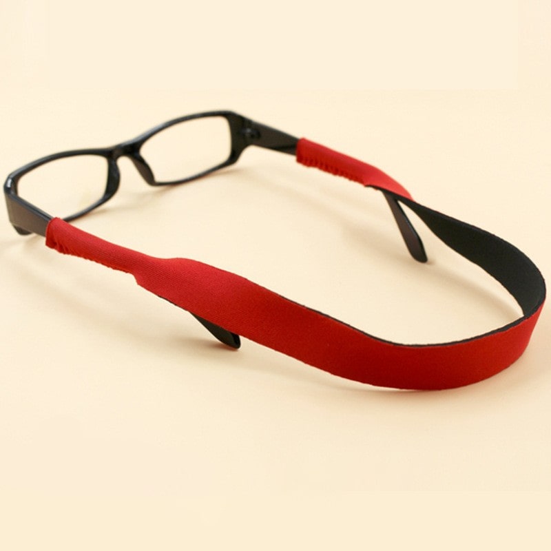 cordon lunette voile rouge