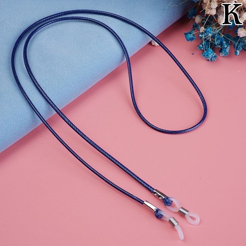 cordon lunettes de soleil bleu marine