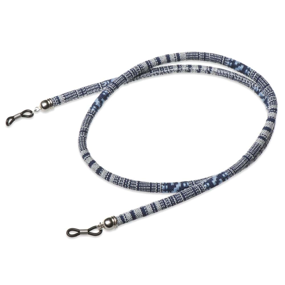 cordon lunettes fantaisie bleu marine