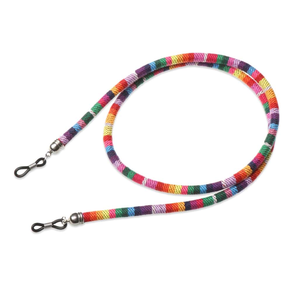 cordon lunettes fantaisie multicolore