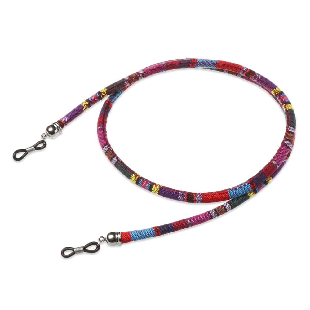 cordon lunettes fantaisie violet