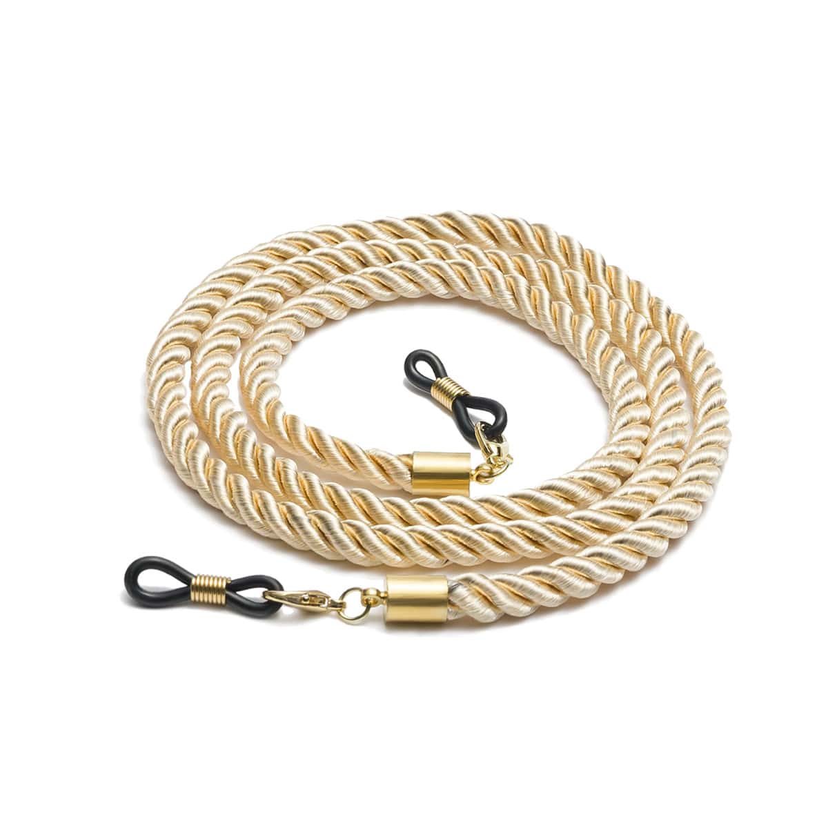 cordon pour lunettes femme beige