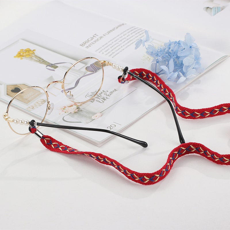 cordon lunettes mode boheme