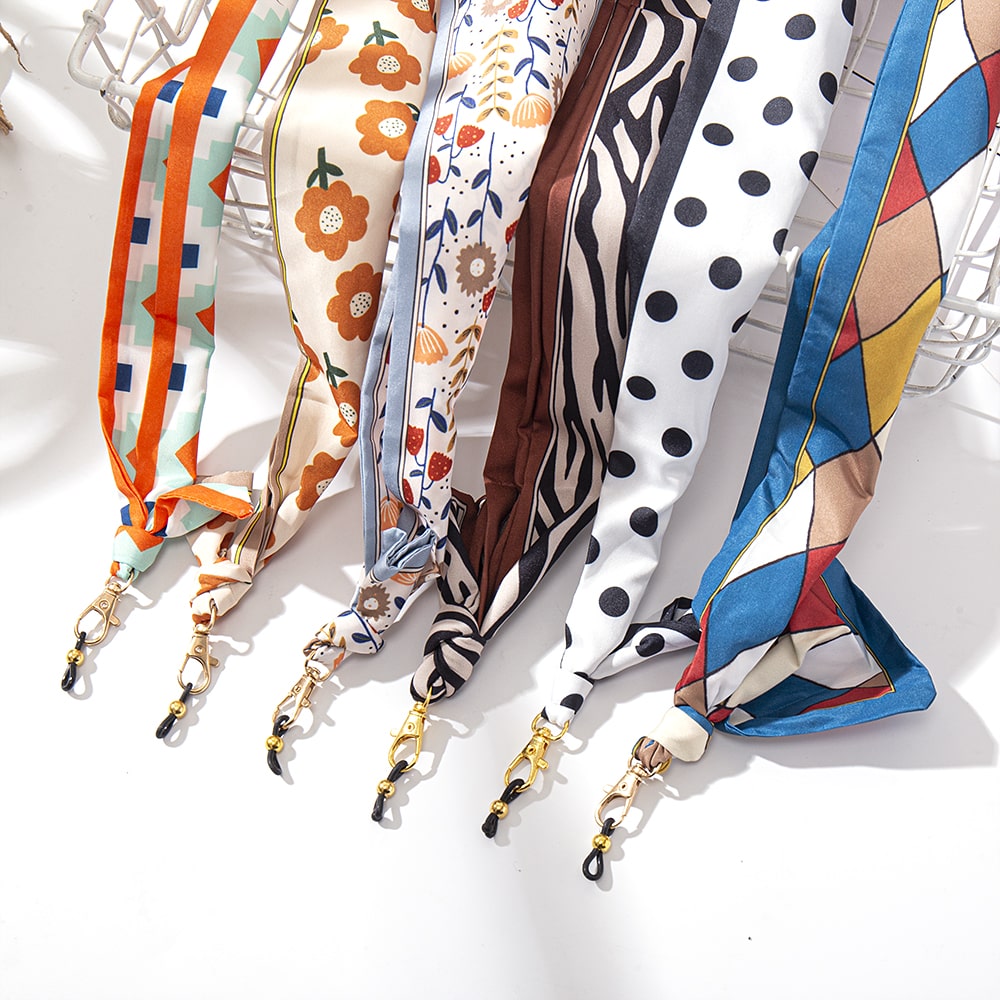 cordon pour lunettes en soie