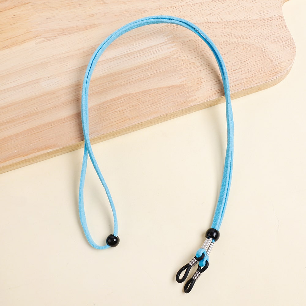 cordon maintien lunette bleu