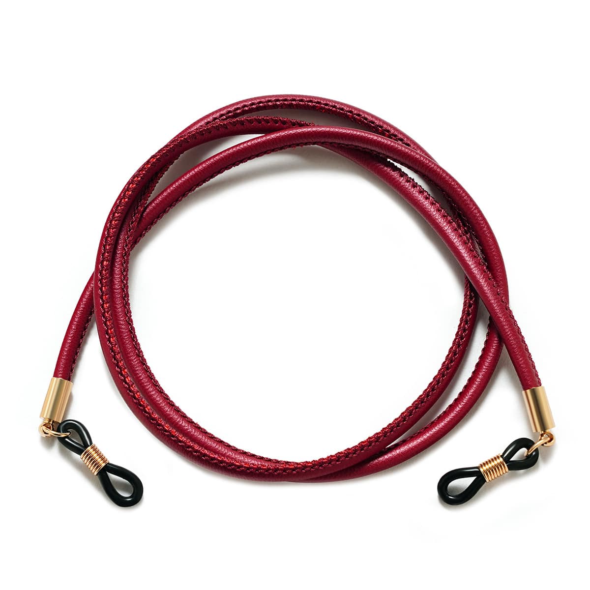 cordon pour lunettes de vue rouge