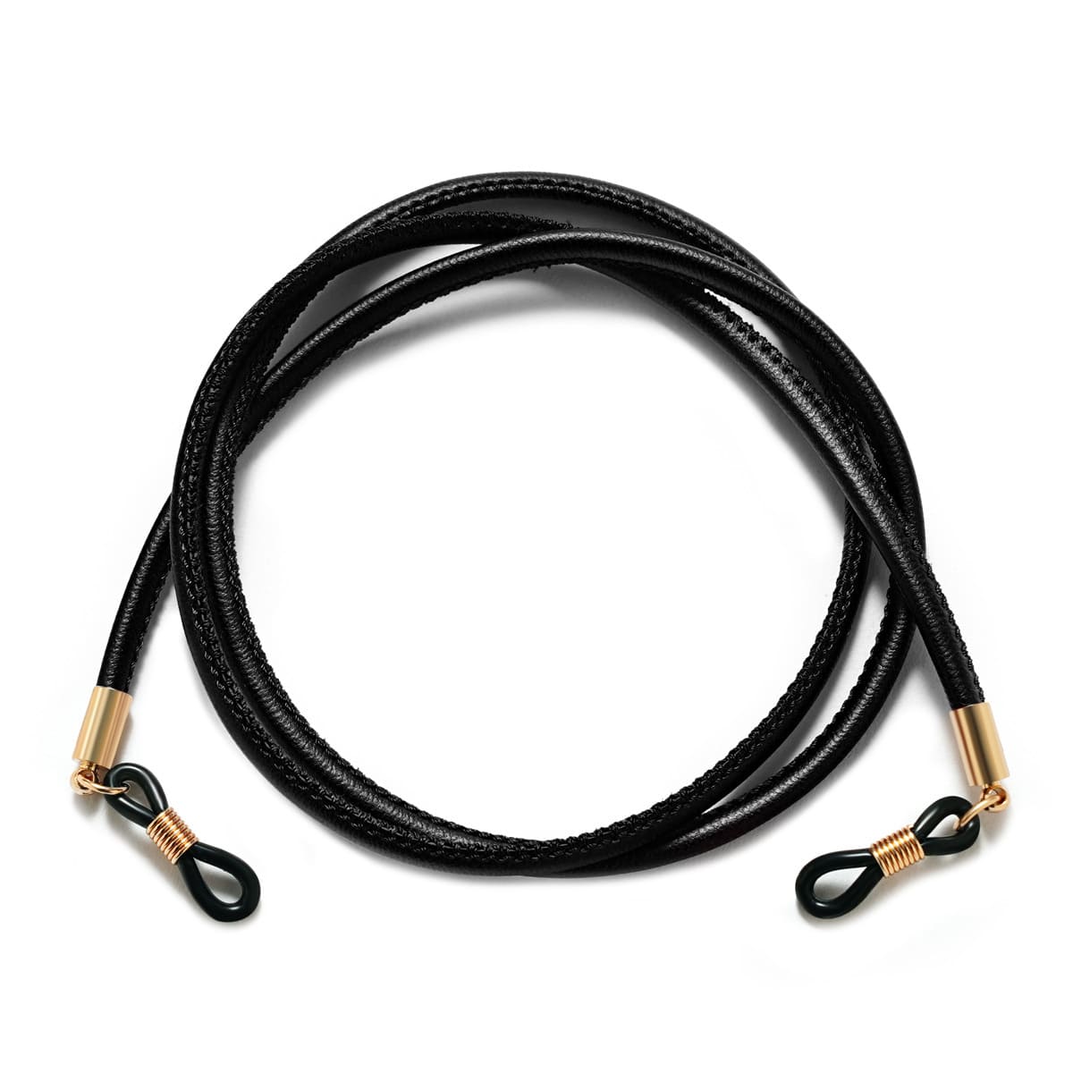 cordon pour lunettes de vue noir